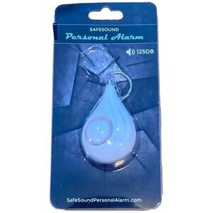 NEW, SAFESOUND 125DB Personal Alarm Keychain